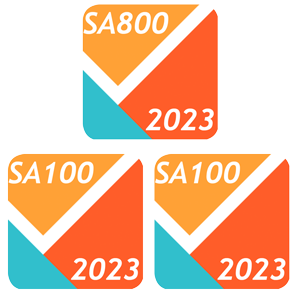 2 x SA100 plus 1 x SA800 (2023)