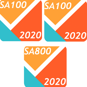 2 x SA100 plus 1 x SA800 (2020)